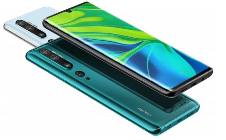Xiaomi Mi Note 10 disponibile su Amazon